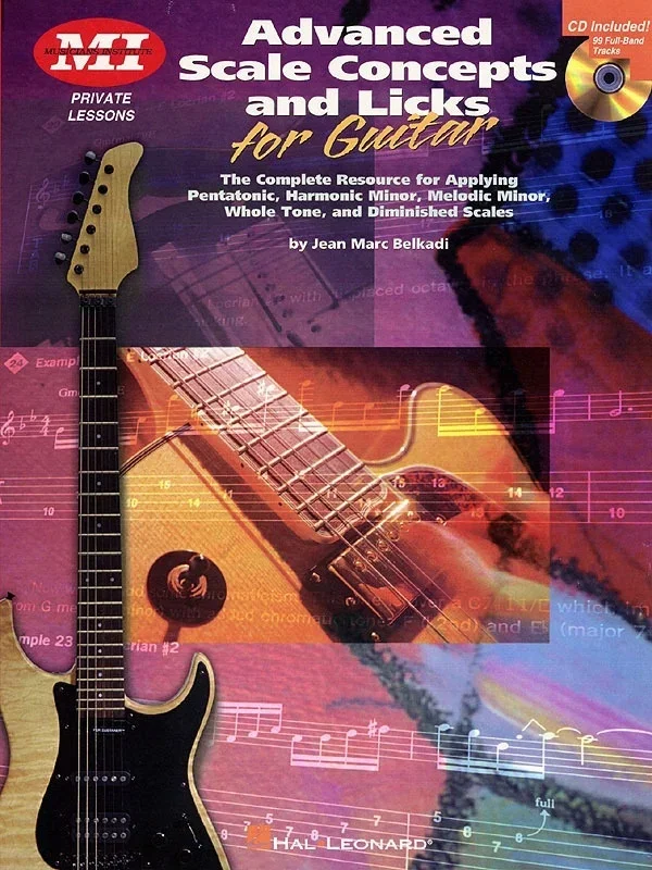 Advanced Scale Concepts Mi Book/CD Guitar (Softcover Book/CD)