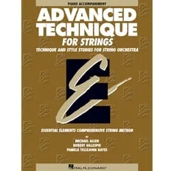 Advanced Technique for Strings – Piano Accompaniment