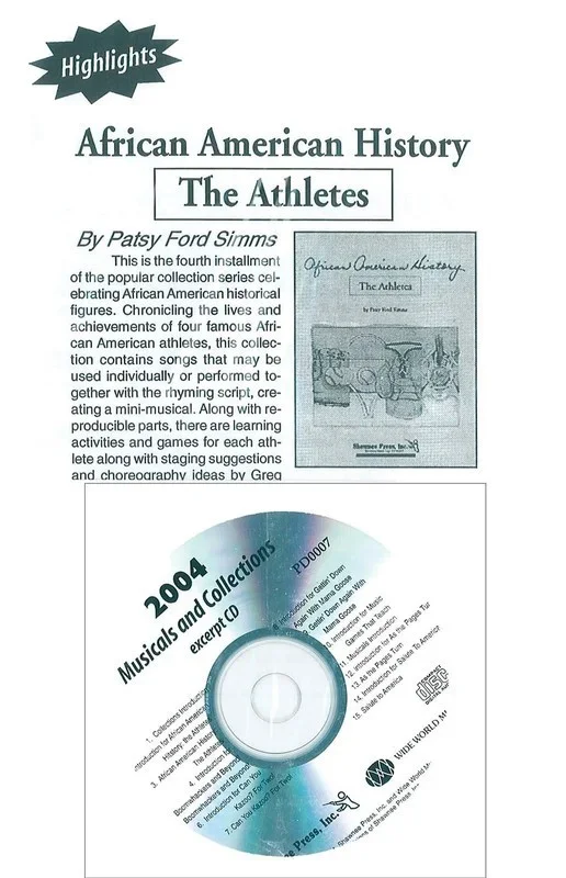 African American History Athletes Book