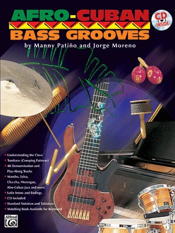 Afro Cuban Bass Grooves Book/CD Book