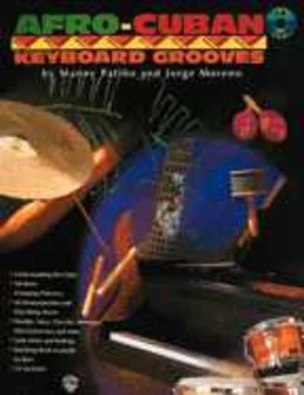 Afro Cuban Keyboard Grooves Book/CD Book