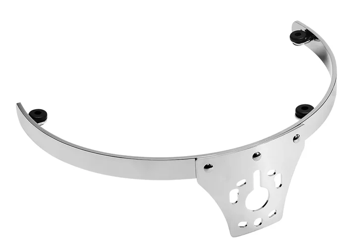 Ahead 13″ 6-Hole Suspension Mount w/ Small Face Plate Ultra Lightweight Chrome over Aircraft Aluminum Reversible