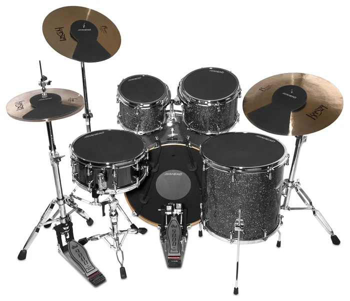 Ahead Drum Silencers “Rock Pack” (10 Pack) – 10″ 12″ 13″ 14″ 14″ 16″ BD22 C16 C20 HH14