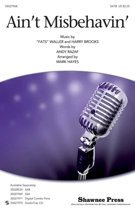 Aint Misbehavin SATB (Octavo)