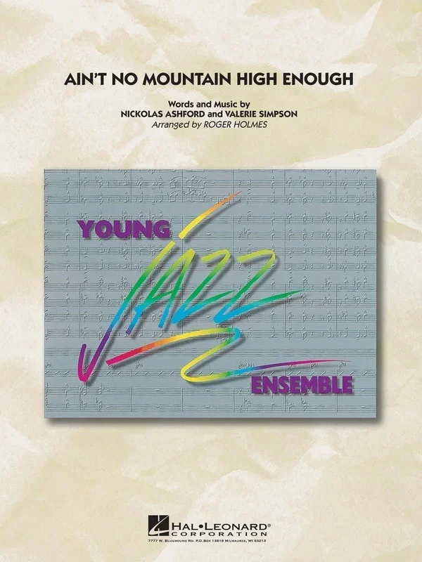 Aint No Mountain High Enough Junior Ensemble 3 (Music Score/Parts)