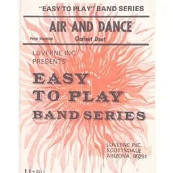 Air and Dance – Clarinet Duet and Concert Band