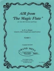 Air from “The Magic Flute” – Clarinet and Piano