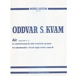 Air Op. 46 No. 2 – For Clarinet (or other Bb or C Instrument) & Piano