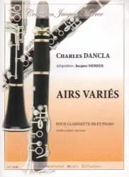 Airs Varies, Op. 118 – Clarinet and Piano