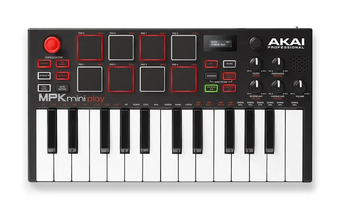 Akai MPK Mini Play 25 Note Controller Keyboard w’ In Built Sounds