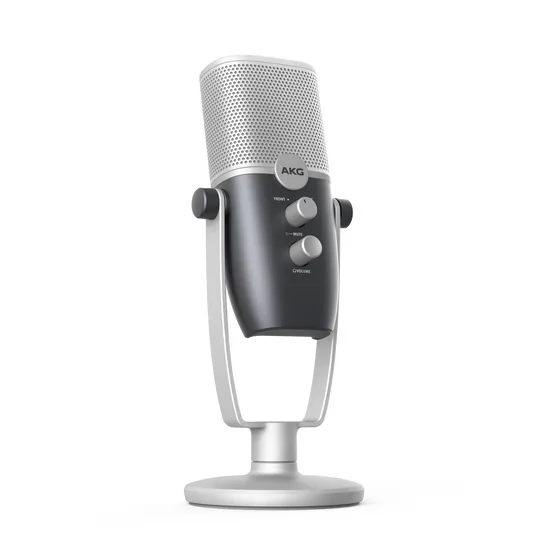 AKG ARA USB Microphone – Dual Pattern, 24-bit/96kHz, Ideal for Podcasting, Streaming, Gaming & Music, Pro-Quality Sound