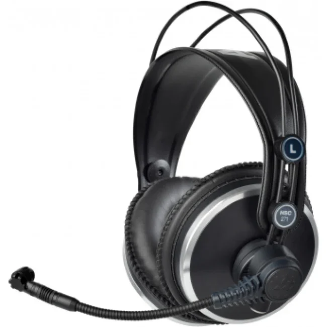 AKG HSC271 H/set + Condenser Mic – Cable Req