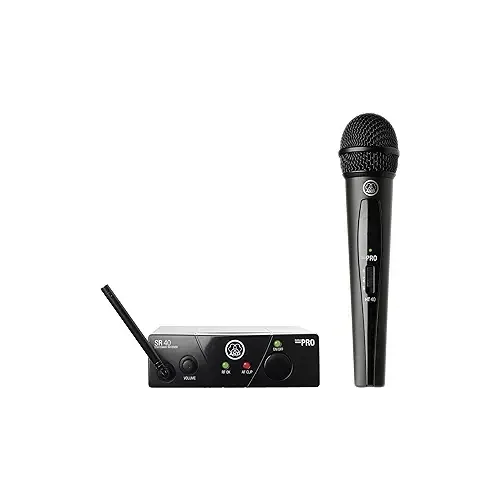 AKG Pro Audio WMS40MINI Vocal Set Band US25D Wireless Microphone System