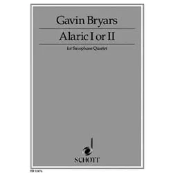 Alaric I or II – Sax Quartet (SSAB)