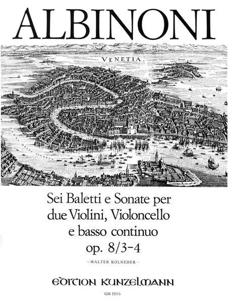 Albinoni: 2 Balletti & Sonata, Op. 8, Nos. 3-4