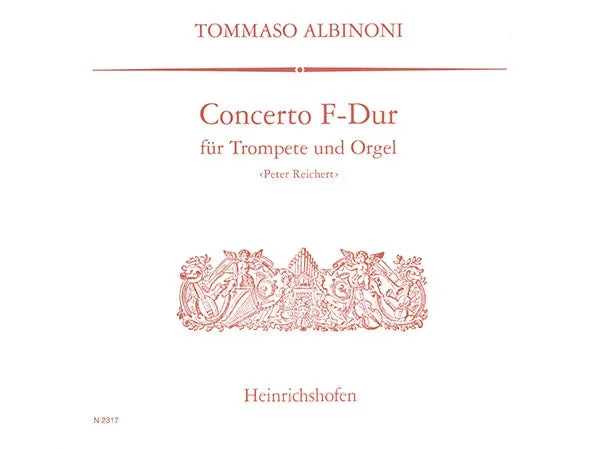 Albinoni: Concerto in F Major (arr. for trumpet & organ)