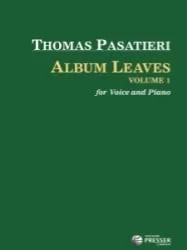 Album Leaves, Vol. 1 – Voice/Piano