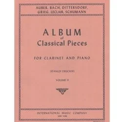 Album of Classical Pieces, Volume 2 – Clarinet and Piano