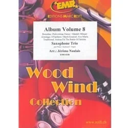 Album Volume 8 – Saxophone Trio and Piano w/opt Percussion