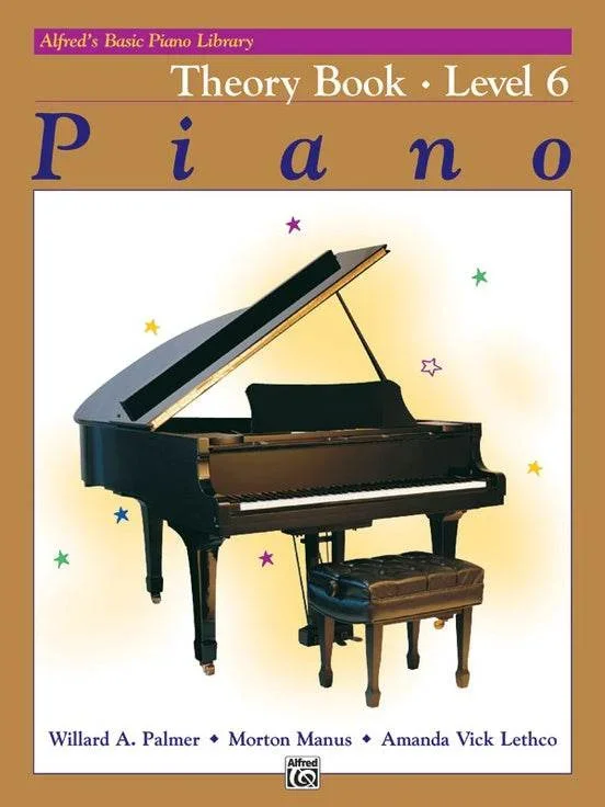 ALFRED 002517 Alfred’s Basic Piano Library: Theory Book 6