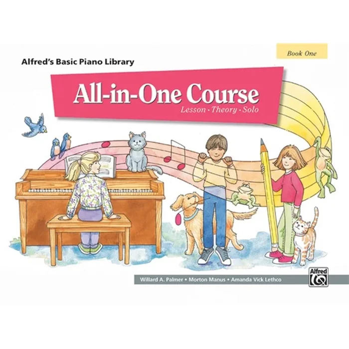 ALFRED 005740 Alfred’s Basic All-in-One Course for Children, Book 1 [Piano]