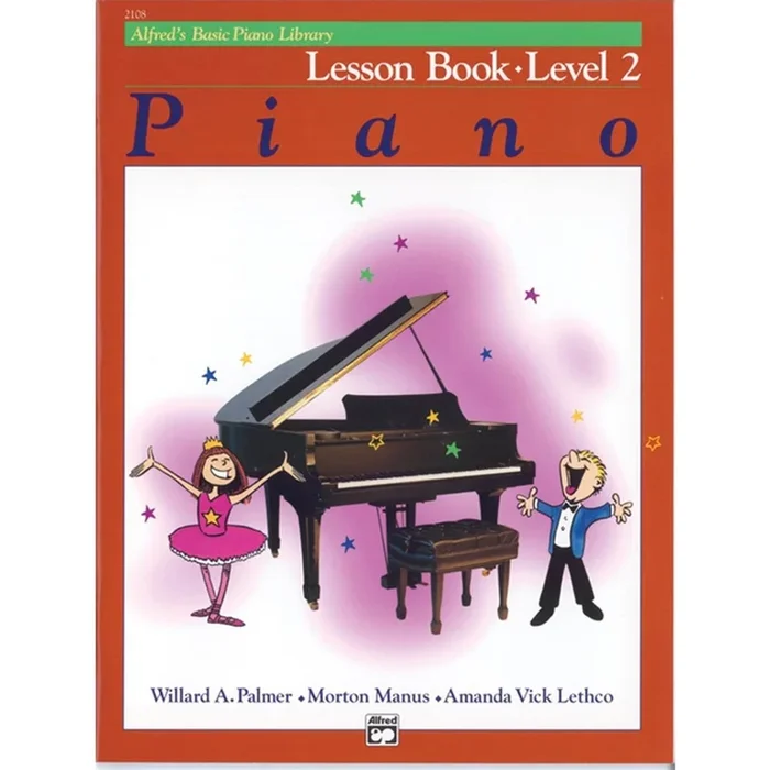 ALFRED 2108 Alfred’s Basic Piano Course: Lesson Book 2 [Piano]