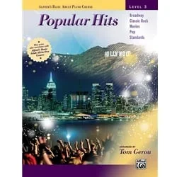 Alfred’s Basic Adult Course: Popular Hits, Level 3