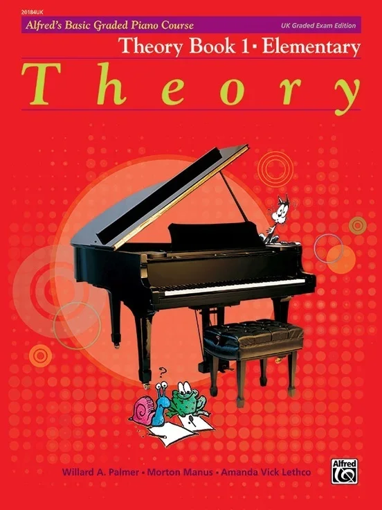 Alfred’s Basic Graded Piano Course Theory Book 1