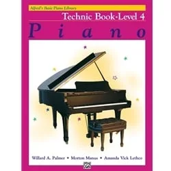 Alfred’s Basic Piano Course: Technic, Book 4