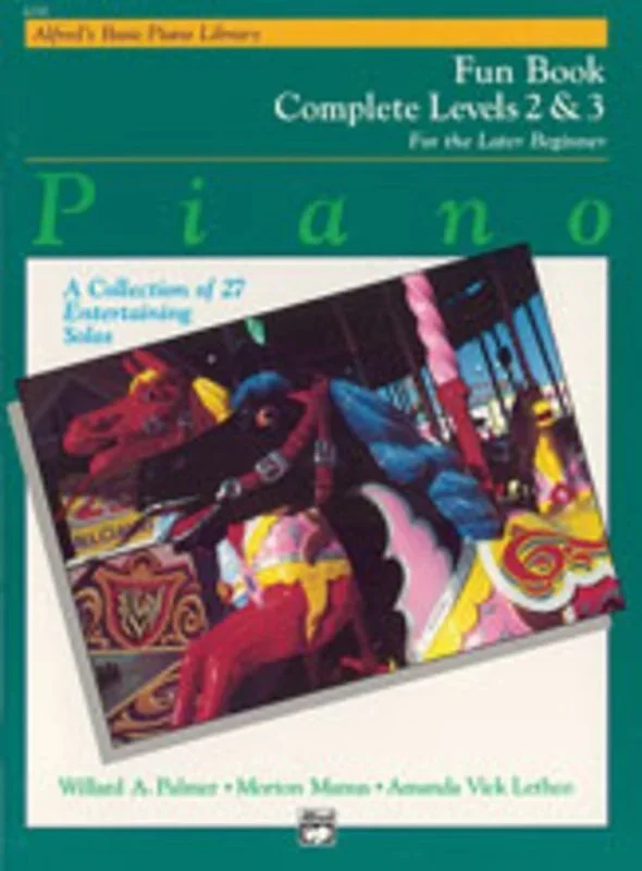 Alfred’s Basic Piano Fun Book Level 2 3 Comp (Softcover Book)