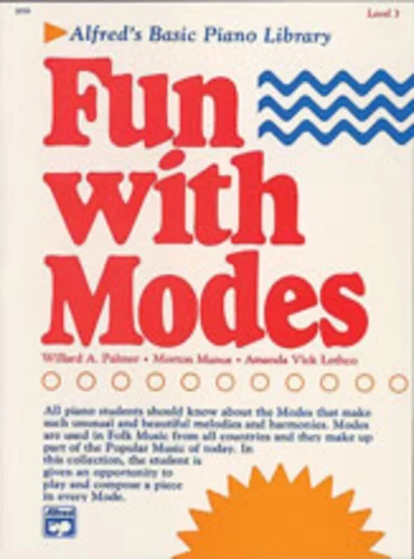 Alfred’s Basic Piano Fun With Modes (Softcover Book)