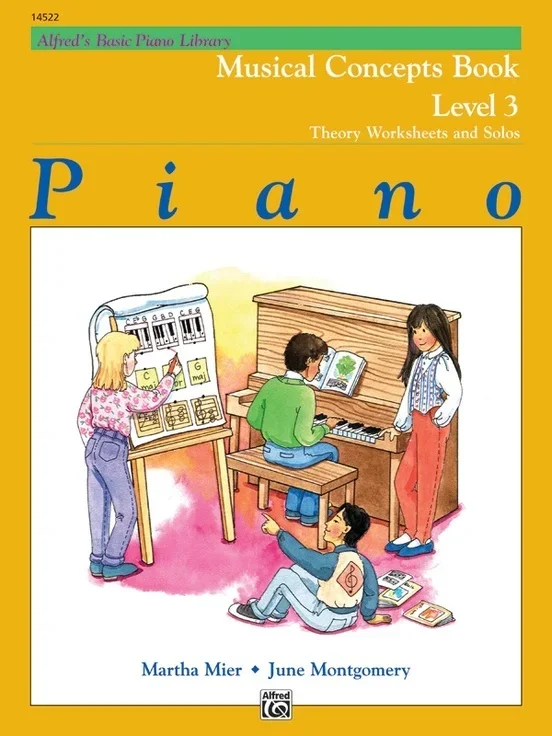 Alfred’s Basic Piano Library (ABPL) Musical Concepts Book 3