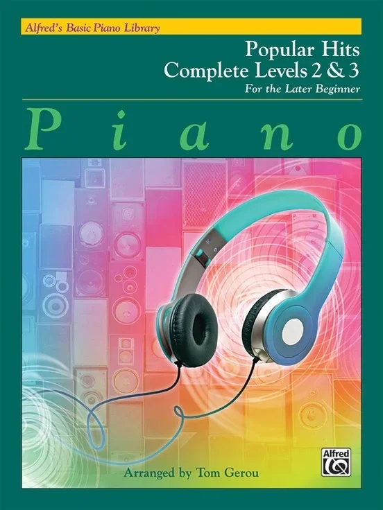 Alfred’s Basic Piano Library (ABPL) Popular Hits Level 2/3 Complete