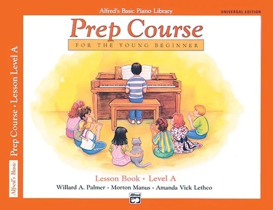 Alfred’s Basic Piano Library (ABPL) Prep Course Lesson Level A Universal Book/CD