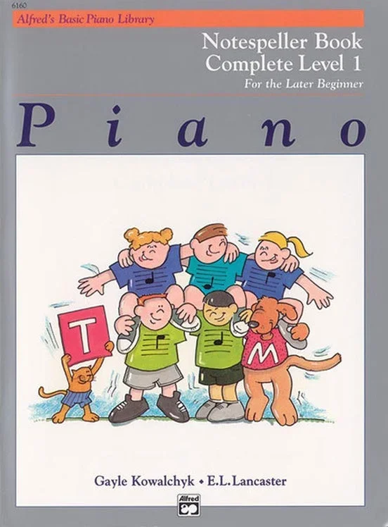 Alfred’s Basic Piano Library: Notespeller Book Complete 1