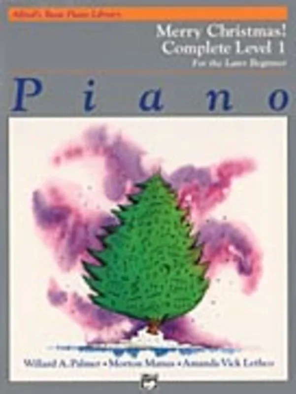 Alfred’s Basic Piano Merry Christmas Level 1 Complete (1A/1B) (Softcover Book)