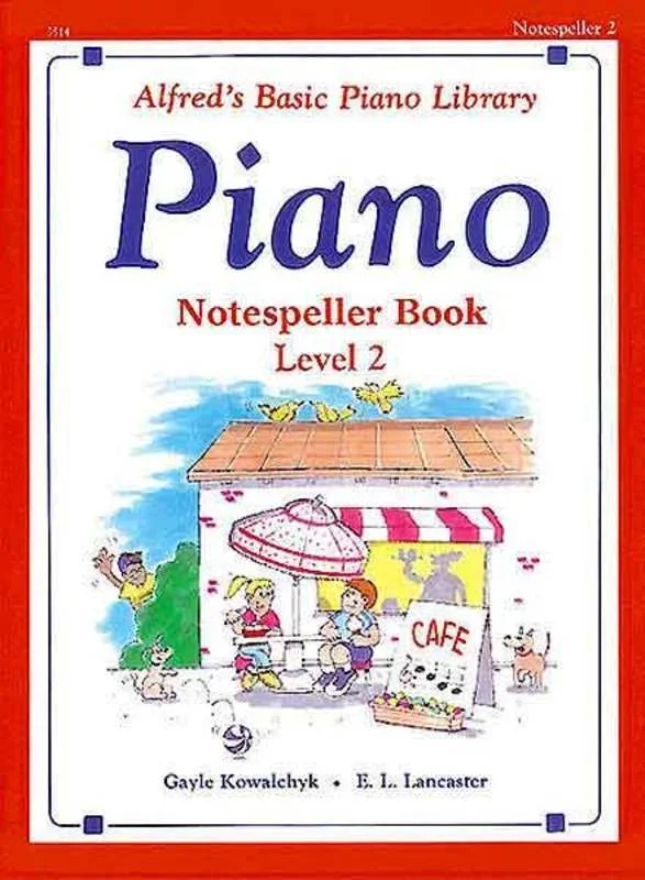Alfred’s Basic Piano Notespeller Level 2 (Softcover Book)