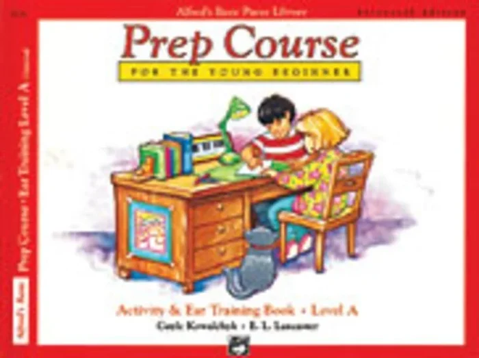 Alfred’s Basic Piano Prep Course Activity Ear Level A (Softcover Book)