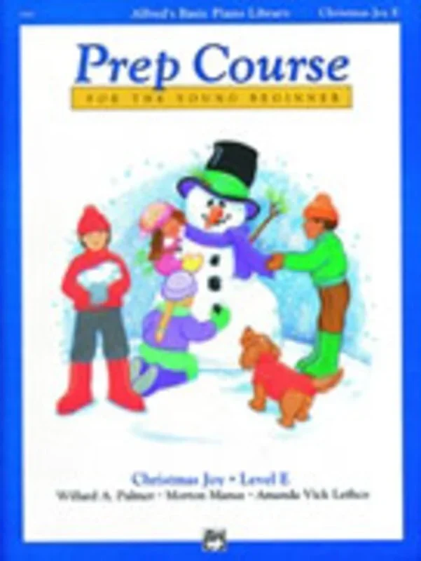 Alfred’s Basic Piano Prep Course Christmas Joy Level E (Softcover Book)