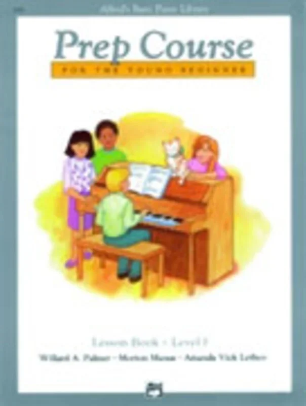 Alfred’s Basic Piano Prep Course Lesson Level F (Softcover Book)