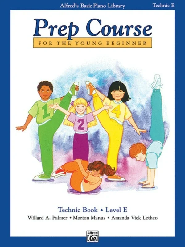 Alfred’s Basic Piano Prep Course Technic Level E Book