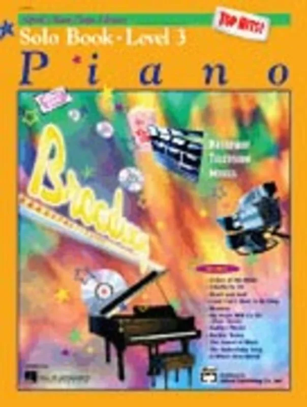 Alfred’s Basic Piano Top Hits Solo Level 3 (Softcover Book)