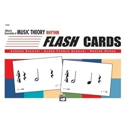 Alfred’s Essentials of Music Theory Rhythm Flashcards