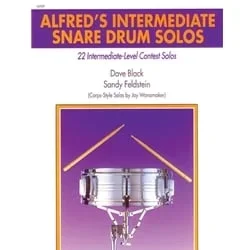 Alfred’s Int. Snare Drum Solos