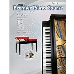 Alfred’s Premier Piano Course – Duet Book 6