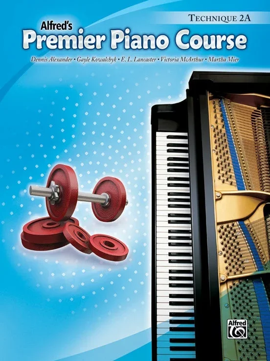 Alfred’s Premier Piano Course, Technique 2A