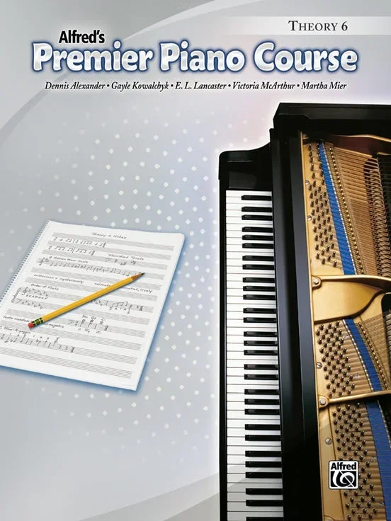 Alfred’s Premier Piano Course, Theory 6