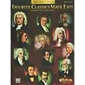 Alfred Favorite Classics Made Easy (Adult Piano Library) Book Standard