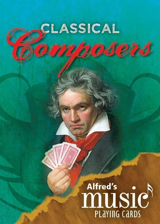 Alfred Music Playing Cards Composers (1 Pack)