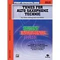 Alfred Student Instrumental Course Tunes for Alto Saxophone Technic Level II Book Standard